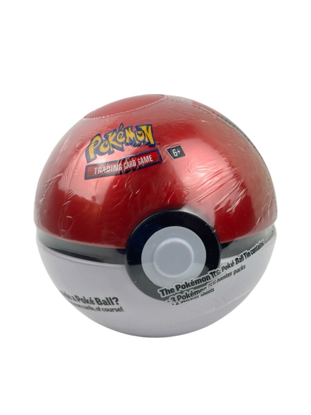 Pokémon TCG Poké Ball Tin E25 Sealed 3 Packs + 2 Sticker Sheets Collector Tin